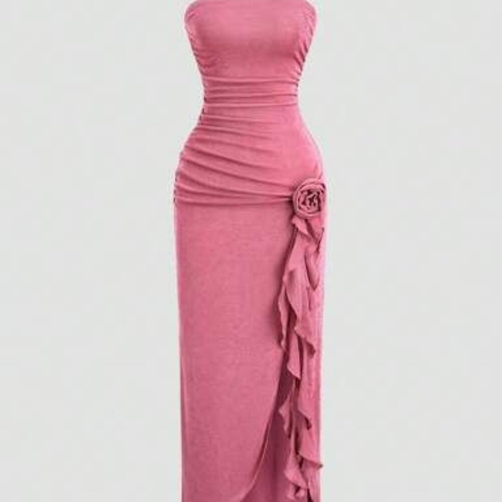 pink dress